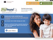 Tablet Screenshot of paysound.com